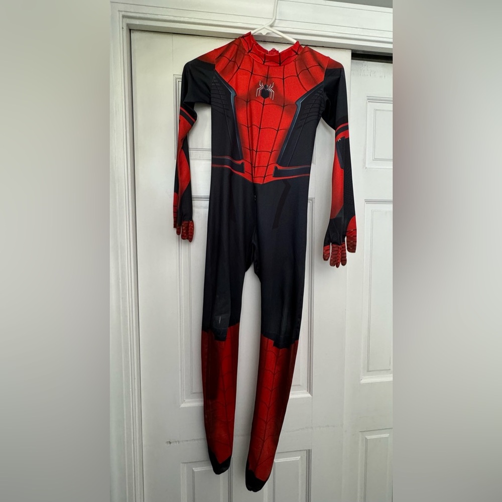 Spiderman kids costume size L 130